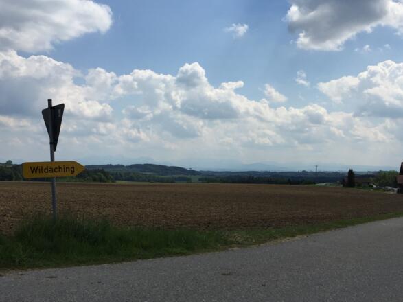 Alpenpanorama bei Wildaching