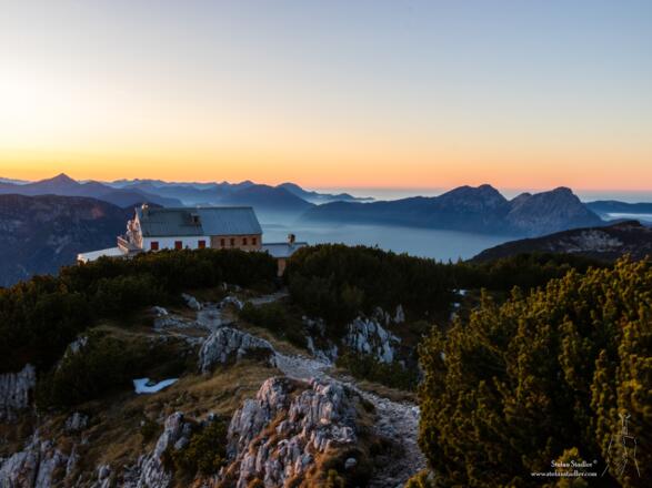 Abendstimmung am Stöhrhaus.