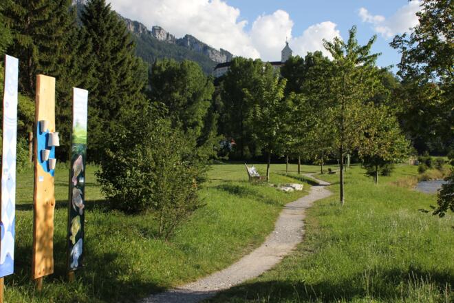Wanderweg an der Prien