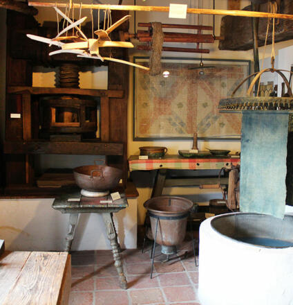 Werkstatt im Museum Wasserburg.