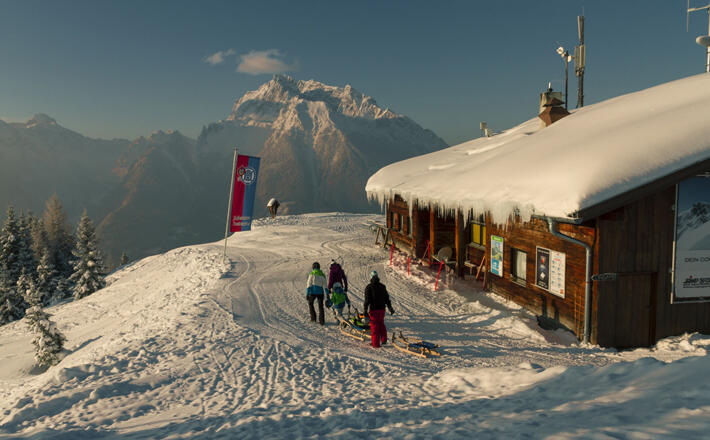 Winter am Hirschkaser