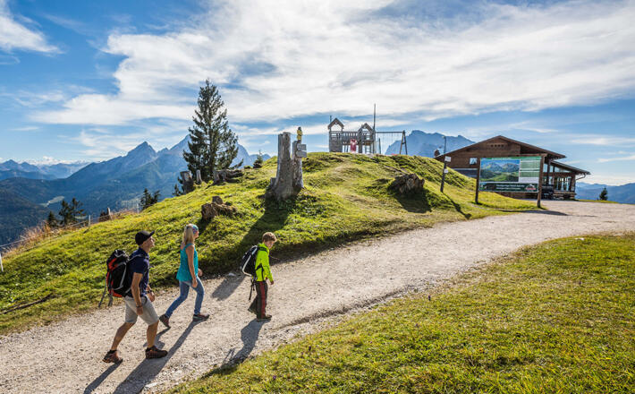 Wandern zum Hirschkaser