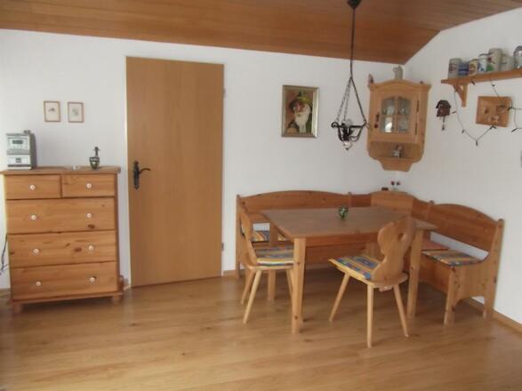 Essbereich  im Wohn/Schlafzimmer 1