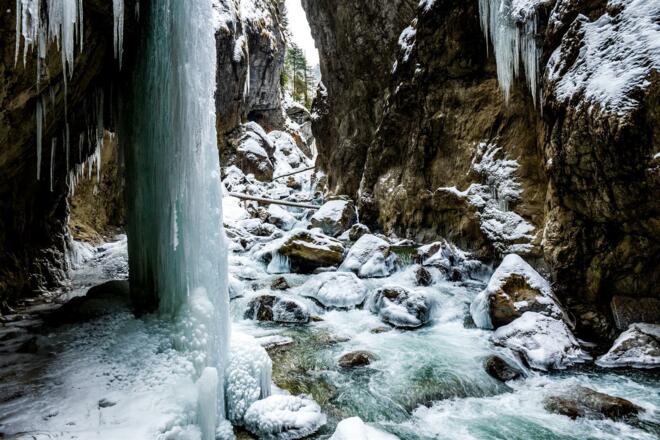 Vereiste Partnachklamm