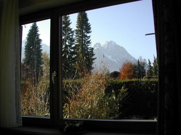 Blick aus dem Fenster