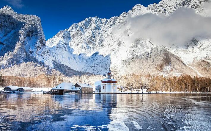 St. Bartholomä im Winter