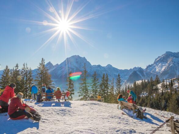 Der Tote Mann ist ein Rastplatz mit wunderschöner Aussicht.