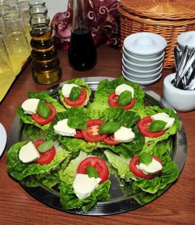 Auswahl vom Frühstücksbuffet