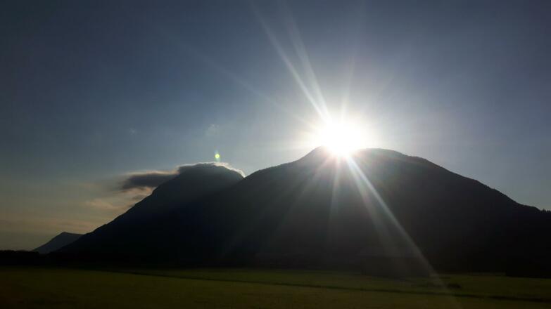 Sonnenaufgang über dem Wank