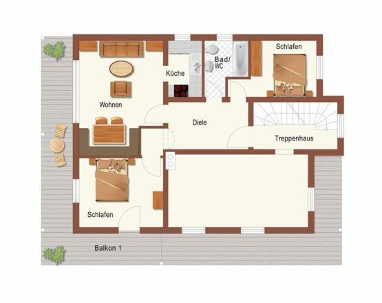 Grundrissplan Anna 300format