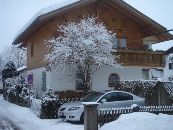 Haus im Winter