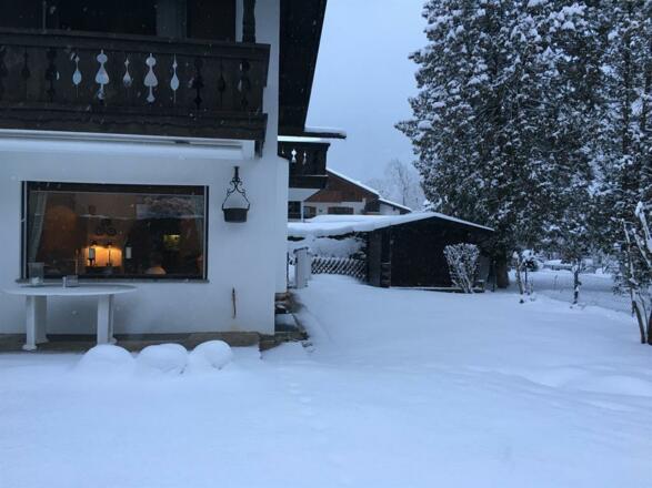 Gartenansicht, Winter