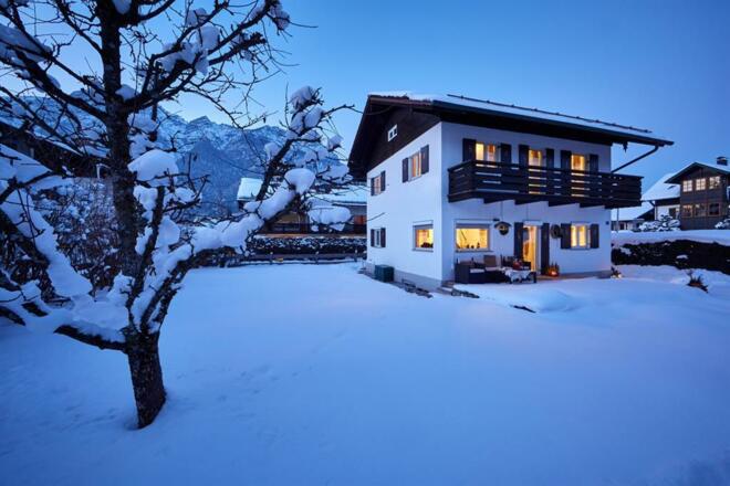 Das Alpenhaus im Winter 2