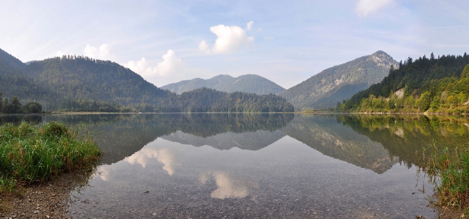 Der malerische Weitsee.