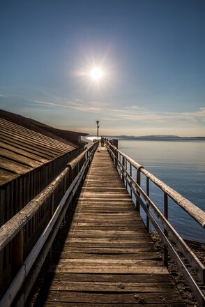 Brücke am Chiemsee