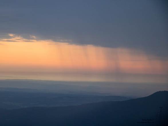 Regenschauer im Flachland