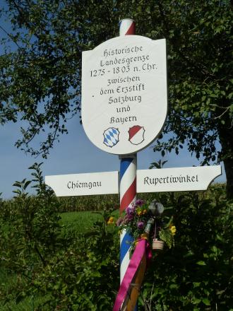 Historische Landesgrenze bei Lauter