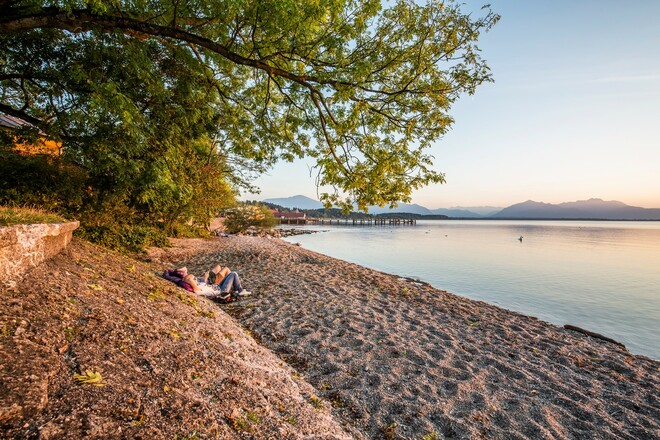 Strand am Chiemsee