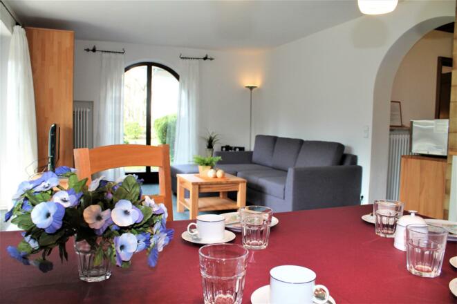 Essplatz im Wohnzimmer