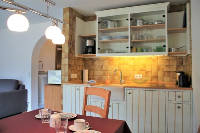 Essplatz und Küchenzeile