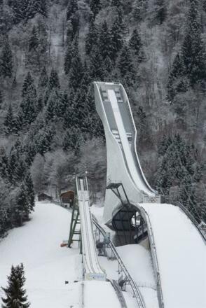 Sprungschanze - Blick