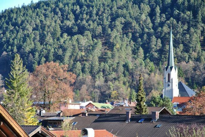 Ausblick Partenkirchen Badfenster