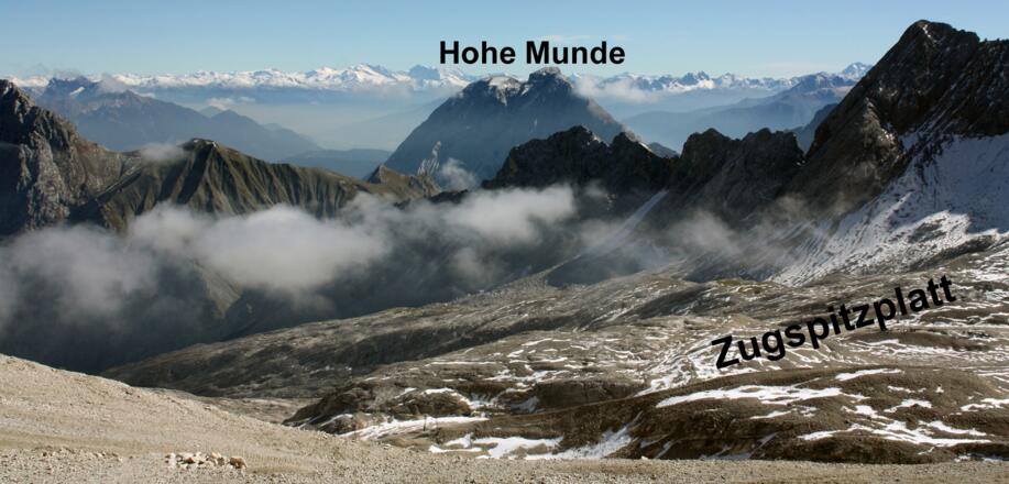 Das Zugspitzplatt - von Gletschern platt geschmirgelt