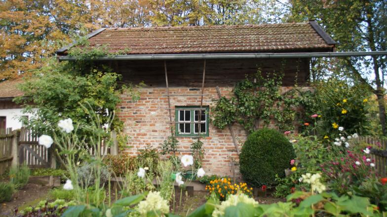 Bauerngarten im Bauernhausmuseum