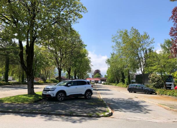 Parkplatz vorm Ticketverkauf