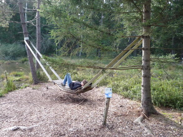 Wolkenbeobachtungsstation in den Sterntaler Filzen.