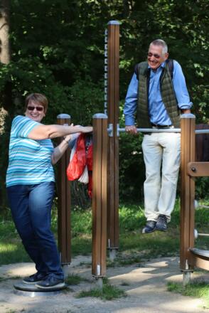 Senioren Bewegungsparcours Stadtpark Erding