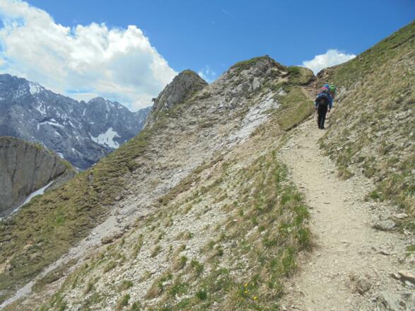 auf dem Weg nach Ehrwald
