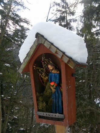 Marterl am Weg zur Schapachalm