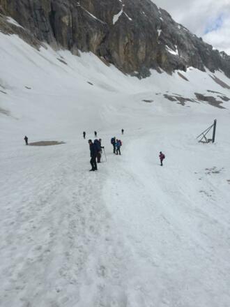 Auf dem Weg nach Sonnalpin