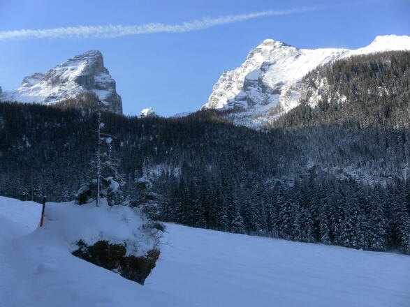 Blick ins Watzmannkar vor der Benzinkurve
