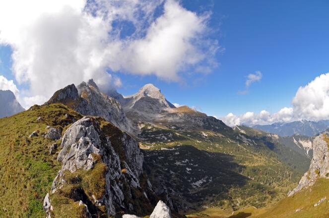 Blick Richtung Alpspitze