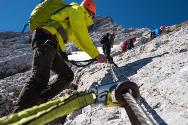 Klettersteig zur Alpspitze