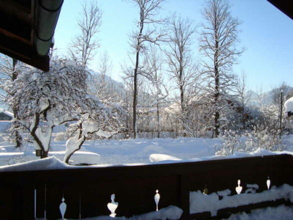Blick von der Dachterrasse im OG