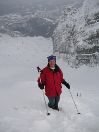 am Gipfel des 5. Kindes