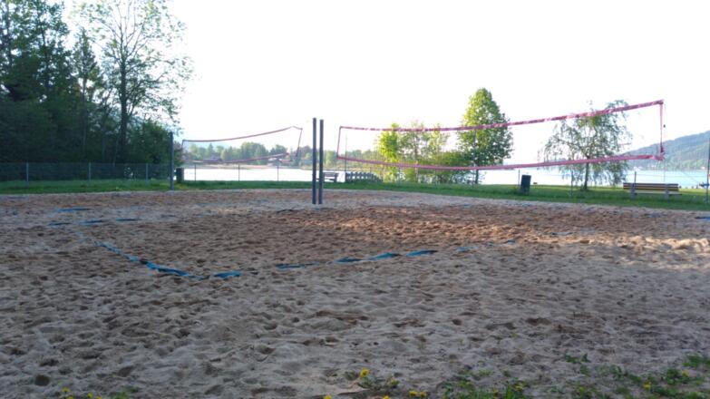Beachvolleyball-Platz