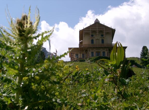 Das Schachenschloss.