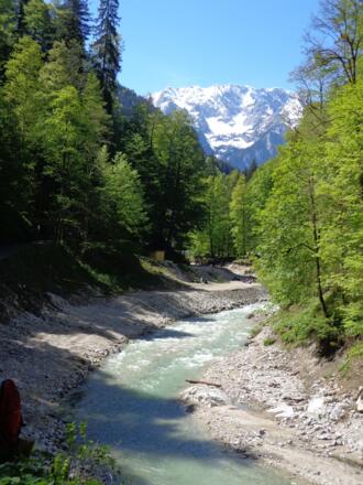 Partnachklamm Ausgang