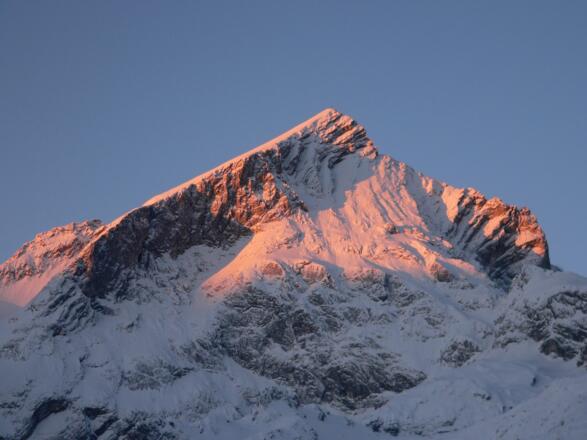 Alpspitze im Winter