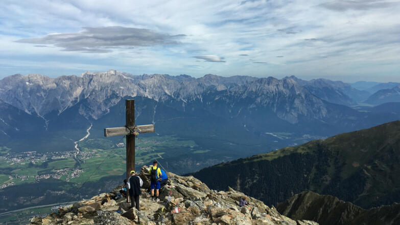 Mieminger und Wetterstein vom Pirchkogel