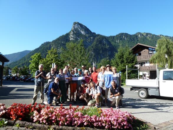 Pilgergruppe startet in Oberammergau