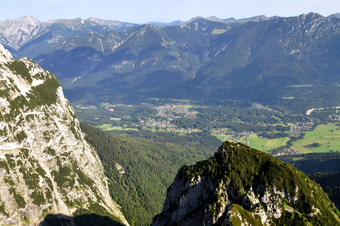 Grainau vom Alpspixx aus