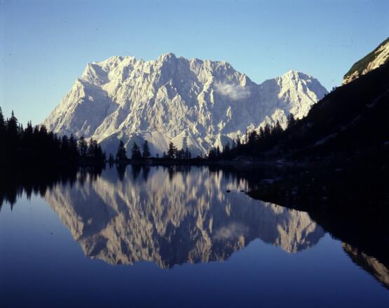 Abenddämmerung am Seebensee