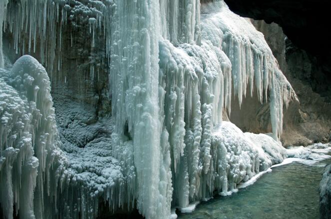 Die Klamm im Winter