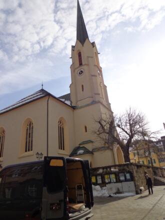 Himmelfahrtskirche im Ortsteil Partenkirchen