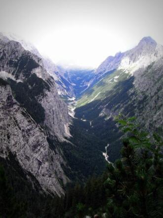 Blick ins Reintal (07.08.2012)